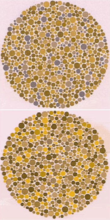 Deuteranope-number-test